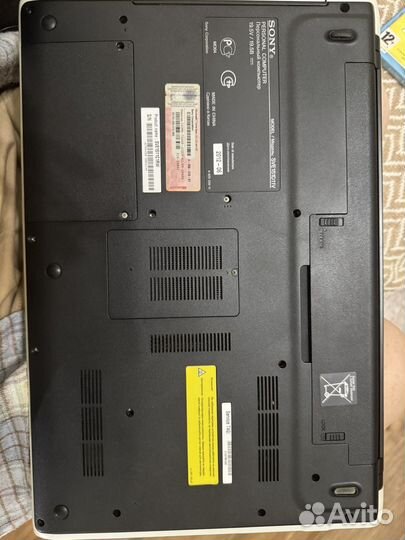 Ноутбук sony vaio на запчасти