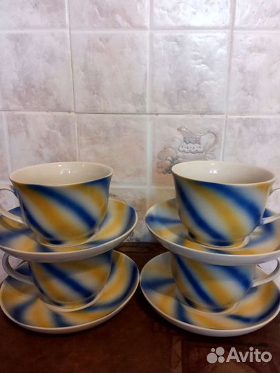 Чашка с блюдцем