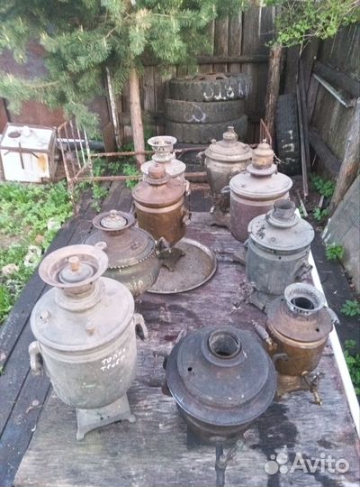 Коллекция самоваров 9 шт