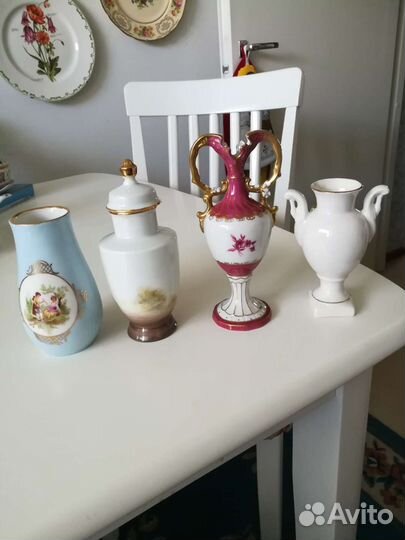 Фарфоровые вазы.европа