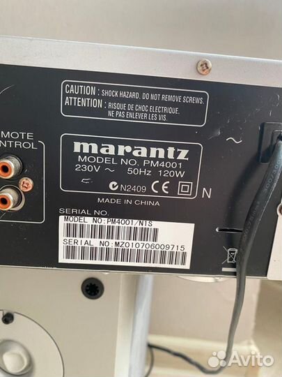 Усилитель Marantz pm-4001
