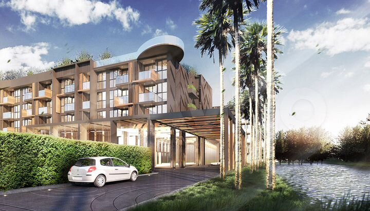 Квартира-студия, 42,6 м² (Таиланд)