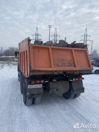 Услуги камаз самосвал