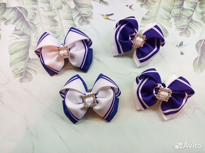 Бантики для девочки праздничные и на каждый день