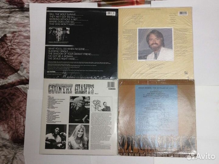 Виниловые пластинки Кантри