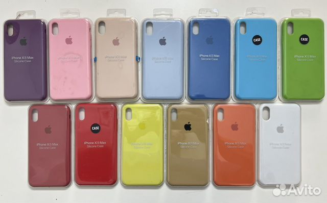 iPhone Xs MAX новые Silicone Case