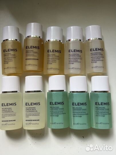 Elemis косметика для лица и тела