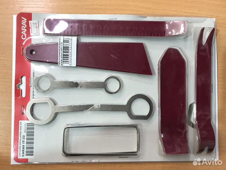 Набор инструмента для разборки салона carav IT-33
