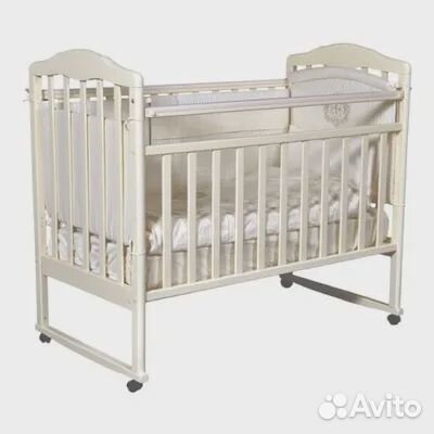 Детская кроватка Ангел Аэлита бежевый цвет