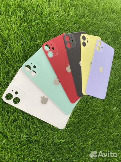 Заднее стекло iPhone + установка