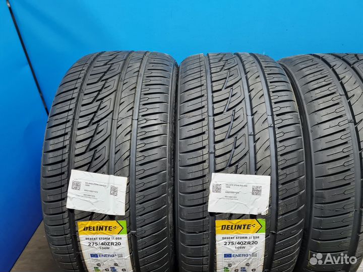 Delinte DS8 275/40 R20 и 315/35 R20 110W