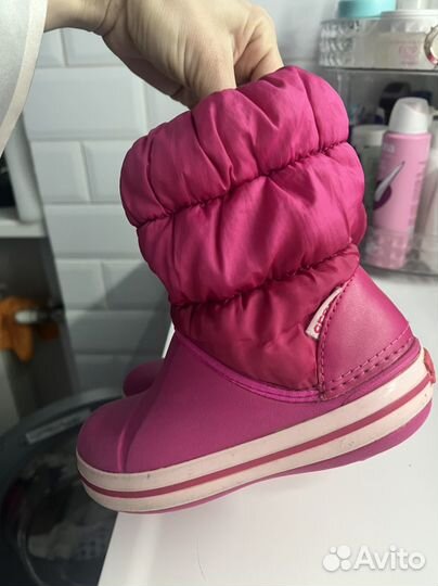 Crocs сапоги детские c9