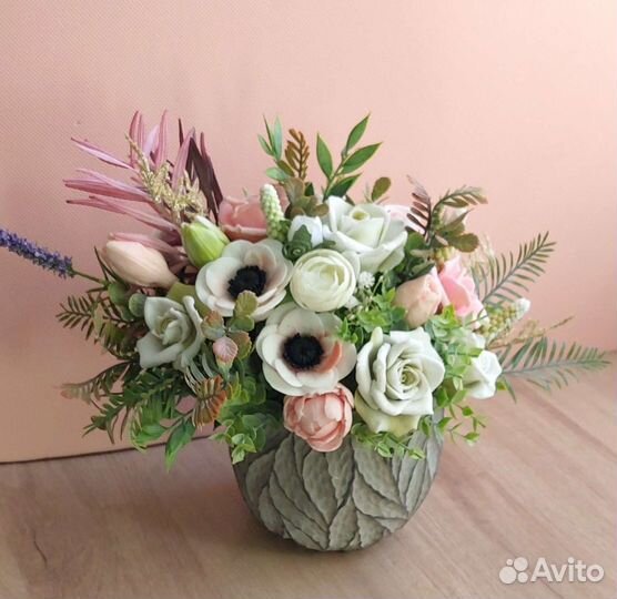Букеты цветов из мыла