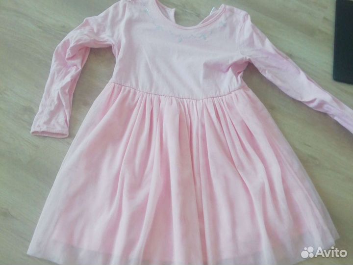 Вещи на девочку 3-4 года. +шапка-шлем фирмы нельс