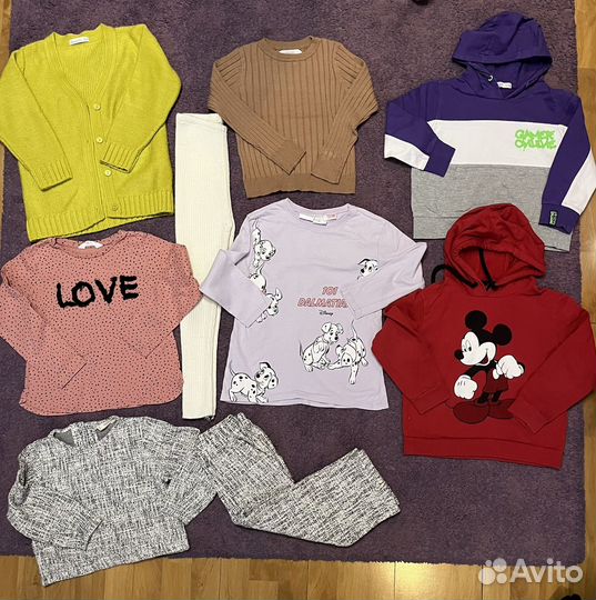 Одежда на девочку 110-116р. Куртки, теплый вещи