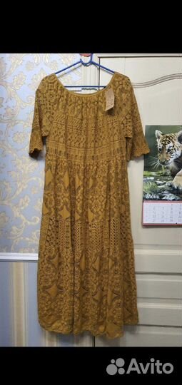 Платье кружевное.Италия. 46-52