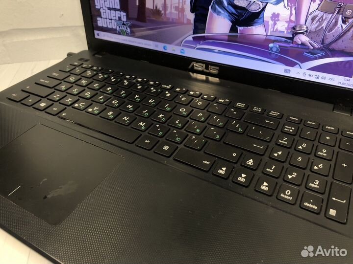 Игровой ноутбук Asus 4 ядра/2 видеокарты/8gb озу