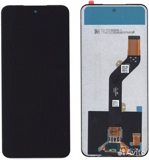 Дисплей для Tecno Pova 4 (LG7n Черный - OR
