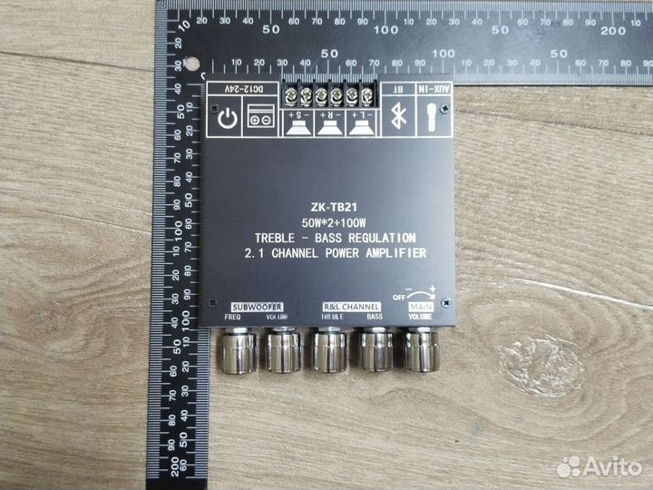 Усилитель звука с bluetooth zk-tb 21 TPA 3116D2