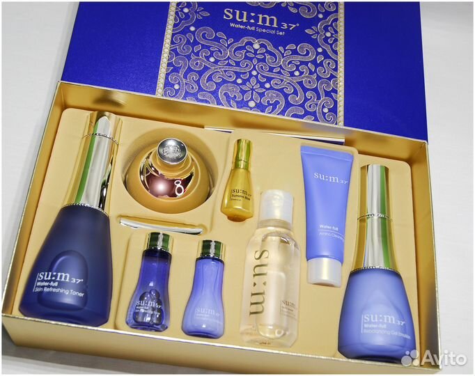 Su:m37 Набор косметики Waterfull 3pcs Special Set