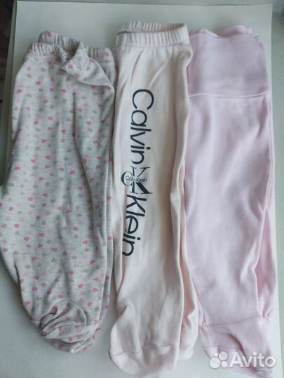 Детская одежда для девочек пакетом 0-3мес