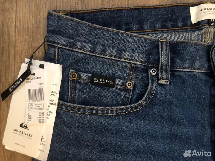 Джинсы Quiksilver straitgh
