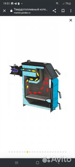 Твердотопливный котел