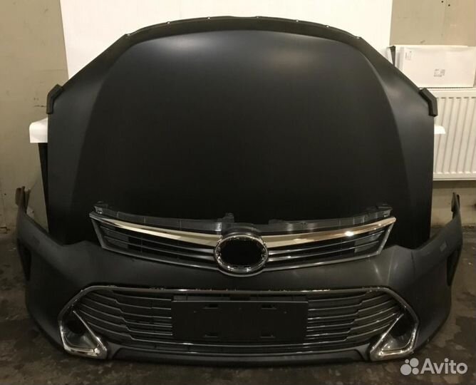 Капот,бампер, решетка радиатора Camry V55