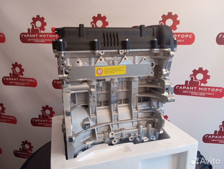 Двигатель новый KIA RIO solaris G4FA 1.4L с 2006г