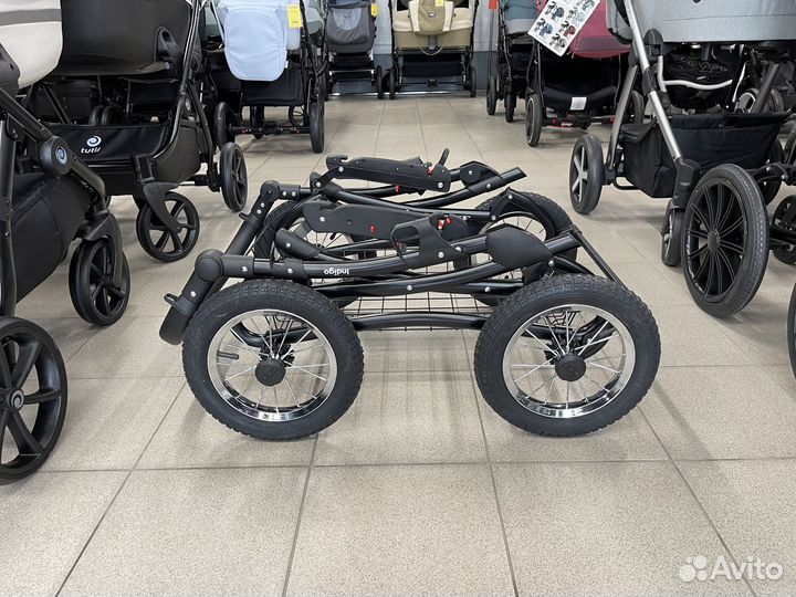 Детская коляска-люлька Indigo blues Classic