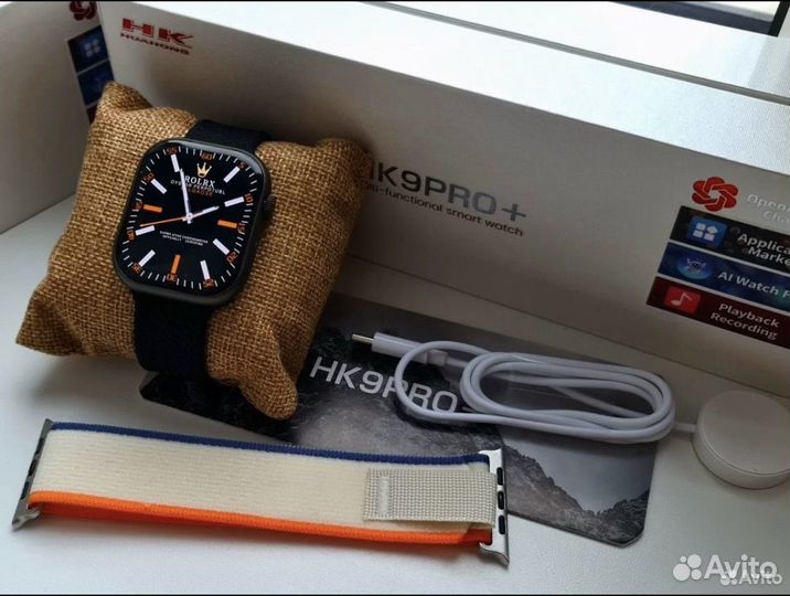 Смарт часы apple watch hk 9 pro plus