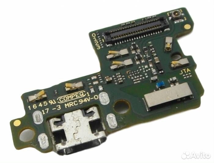 Шлейф для Huawei P10 Lite (плата) + разъем зарядки