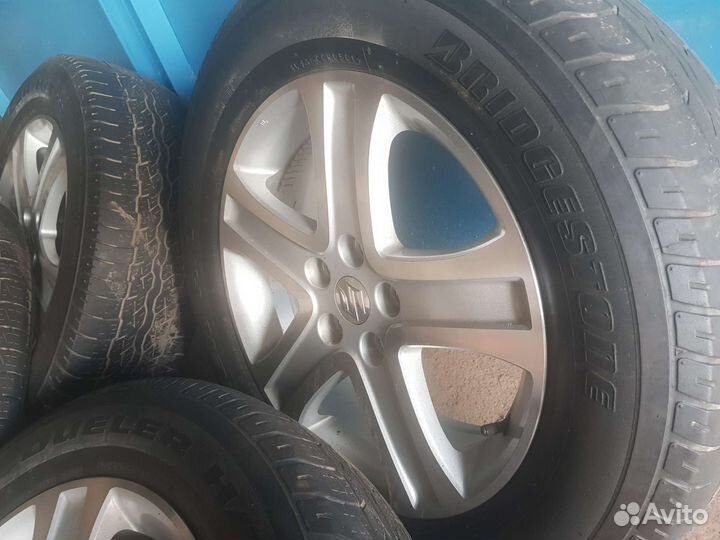 Продам летние оригинальные колеса suzuki 225 65 17