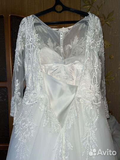 Свадебное платье. Размер 52-54