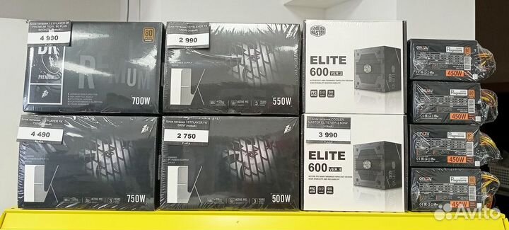 Блоки питания 300/400/500/600/700/800W