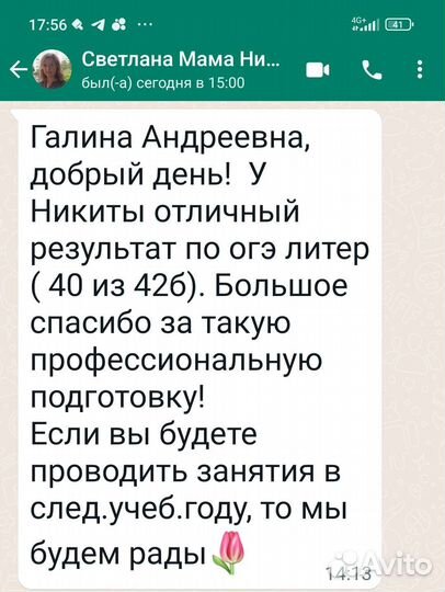 Репетитор русского языка и литературы