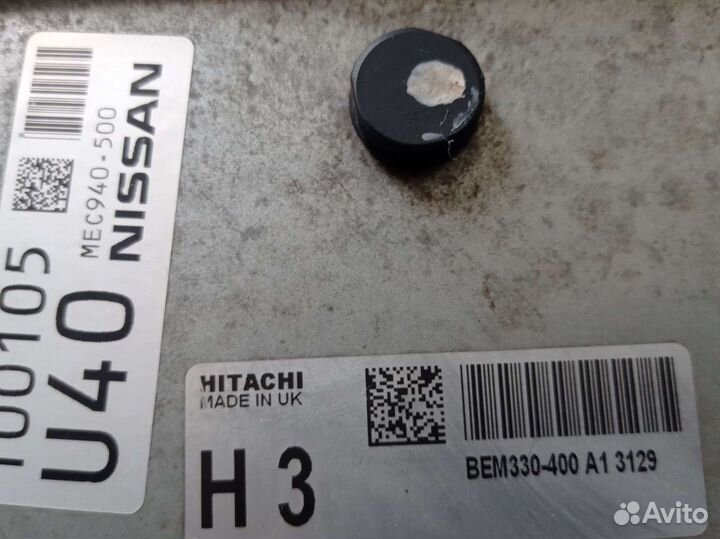 Блок управления двигателем Qashqai. J10E, 1,6 CVT