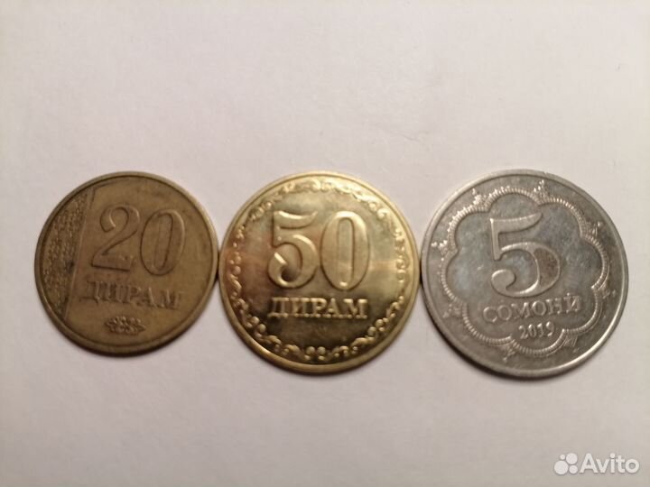 Монеты Таджикистана