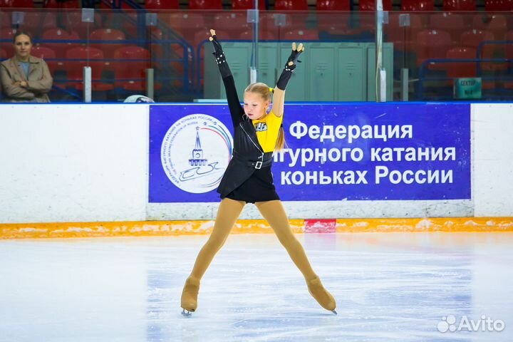 Платье для выступлений фигурное катание 140