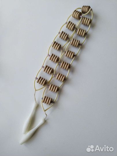 Роликовый деревянный массажер для тела СССР