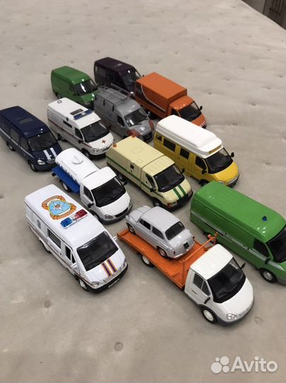 Модель СССР 1:43 автомобиля Газель, Соболь