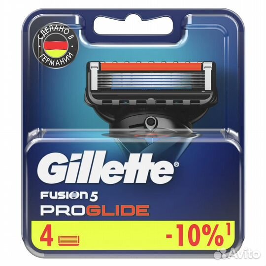 Кассеты для бритья Gillette Fusion5 ProGlide 4 шт