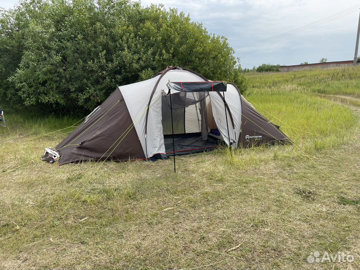 Аренда туристической палатки 4-6 местной