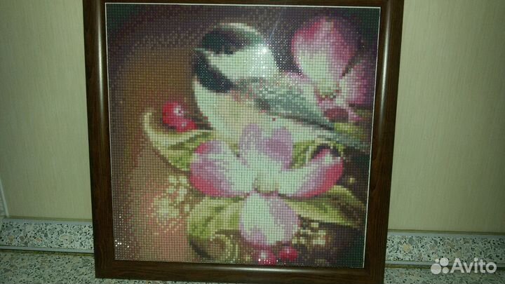 Картина (Вышивка стразами)
