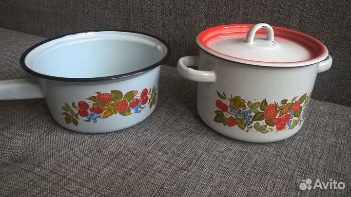 Эмалированная посуда советского периода