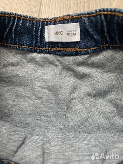 Джинсы Mango утепленные для мальчика 98