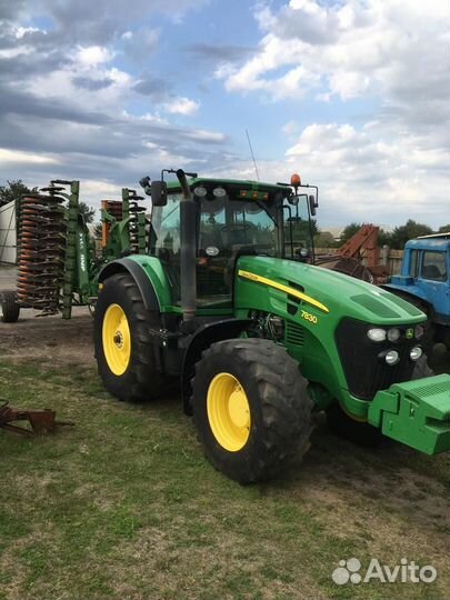 Трактор John Deere 7830, 2014