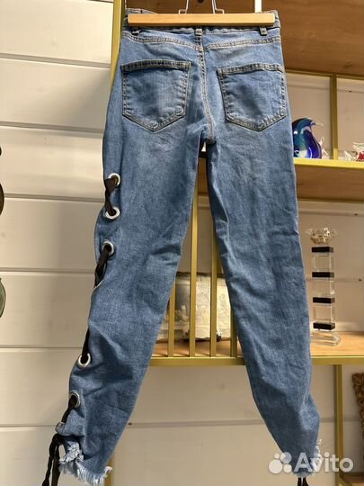 Джинсовые легкнсы Calzedonia xs