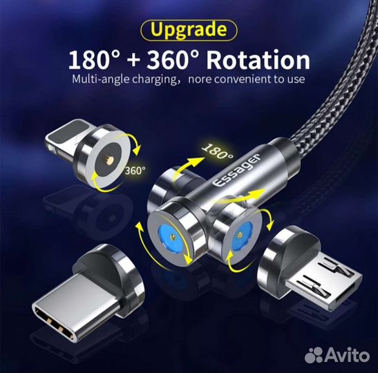 Магнитный кабель для зарядки