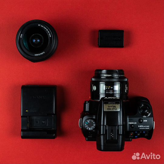 Sony A 37 + minolta 50 f1.7 + сумка